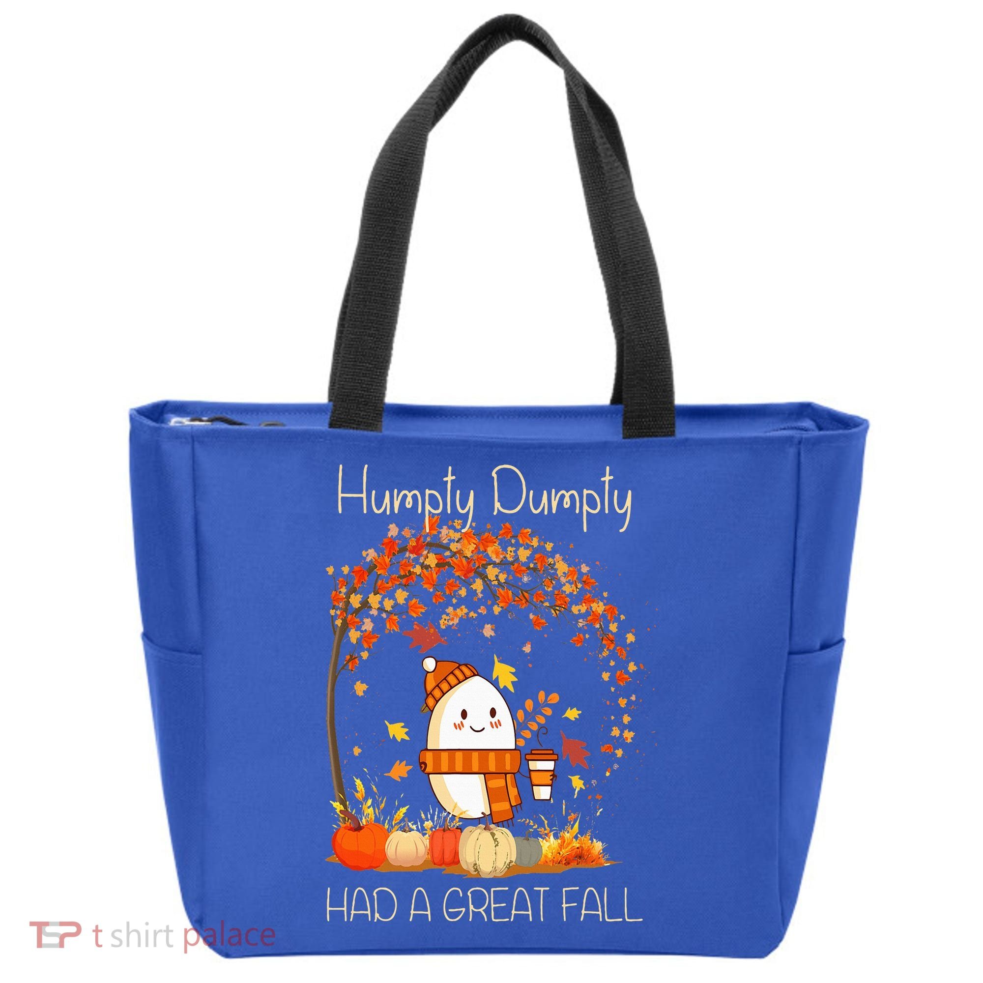 Humpty Dumpty Had A Great Fall Thanksgiving Autumn Halloween Tote Bag