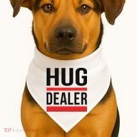 Hug Dealer USA-Made Doggie Bandana thumb 1