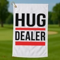 Hug Dealer Golf Towel thumb 1