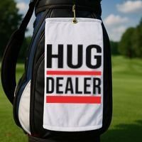 Hug Dealer Golf Towel thumb 2
