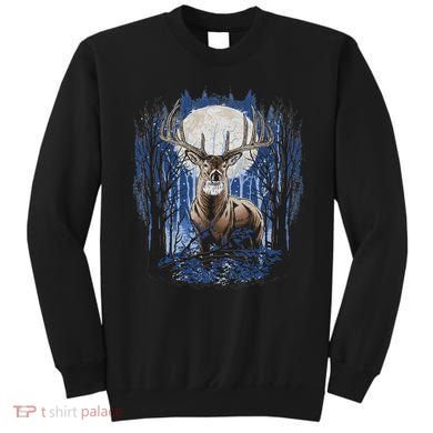Hunters Deer Hunting Big Whitetail Buck Sweatshirt