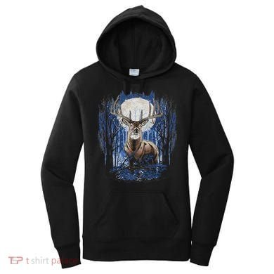 Hunters Deer Hunting Big Whitetail Buck Women's Hoodie