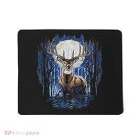 Hunters Deer Hunting Big Whitetail Buck Mousepad thumb 0