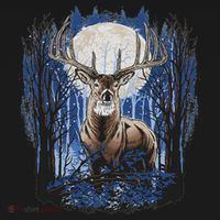 Hunters Deer Hunting Big Whitetail Buck Mousepad thumb 1