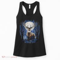 Hunters Deer Hunting Big Whitetail Buck Women's Tank Top thumb 0