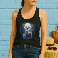 Hunters Deer Hunting Big Whitetail Buck Women's Tank Top thumb 2