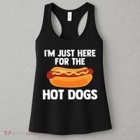 Hot Dog I'm Just Here For Hot Dogs Women's Tank Top thumb 3