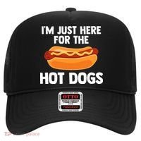 Hot Dog I'm Just Here For Hot Dogs Hat thumb 0