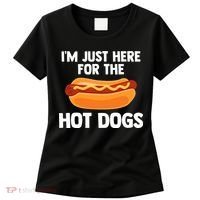 Hot Dog I'm Just Here For Hot Dogs Women's T-Shirt thumb 0