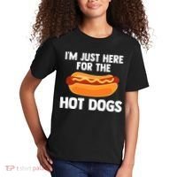 Hot Dog I'm Just Here For Hot Dogs Kids T-Shirt thumb 2