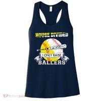 House Divided I Only Raise Ballers Baseball Softball Mom And Dad Women's Tank Top thumb 0