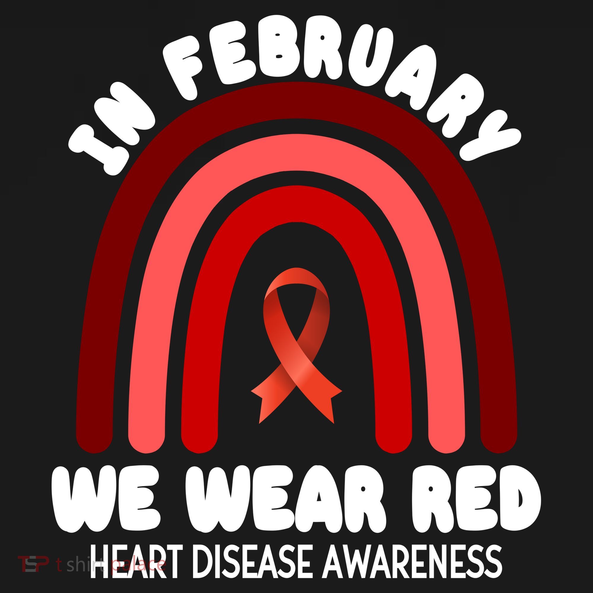 Heart Disease In February We Wear Red Women's Hoodie