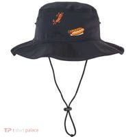 Hot Dog Jumping Into Bun Sausage BBQ Bucket Hat thumb 0