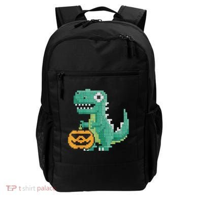 Halloween Dinosaur Kids Master Builder Building Blocks Brick Backpack