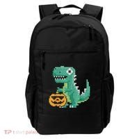 Halloween Dinosaur Kids Master Builder Building Blocks Brick Backpack thumb 0