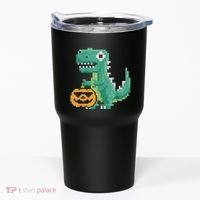 Halloween Dinosaur Kids Master Builder Building Blocks Brick Tumbler thumb 0