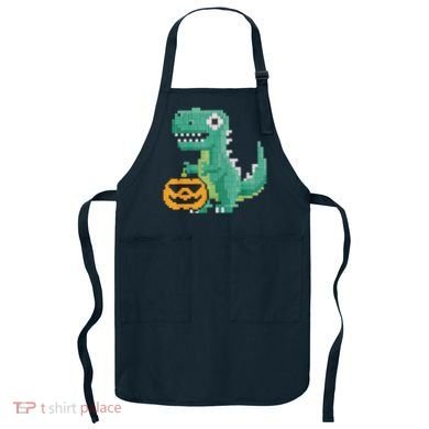 Halloween Dinosaur Kids Master Builder Building Blocks Brick Apron