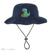 Halloween Dinosaur Kids Master Builder Building Blocks Brick Bucket Hat thumb 0