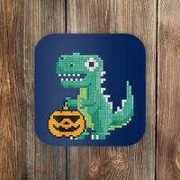 Halloween Dinosaur Kids Master Builder Building Blocks Brick Coaster thumb 0