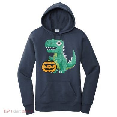 Halloween Dinosaur Kids Master Builder Building Blocks Brick Women's Hoodie