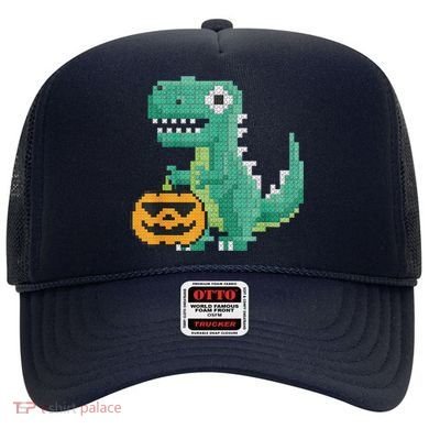 Halloween Dinosaur Kids Master Builder Building Blocks Brick Hat