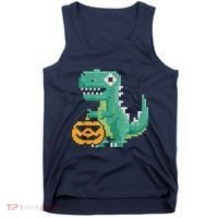 Halloween Dinosaur Kids Master Builder Building Blocks Brick Tank Top thumb 0