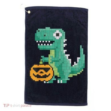 Halloween Dinosaur Kids Master Builder Building Blocks Brick Golf Towel