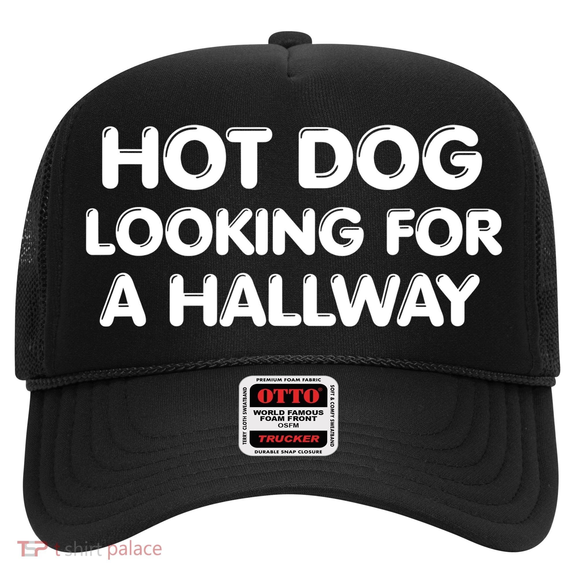 Hot Dog Looking For A Hallway Funny Hat