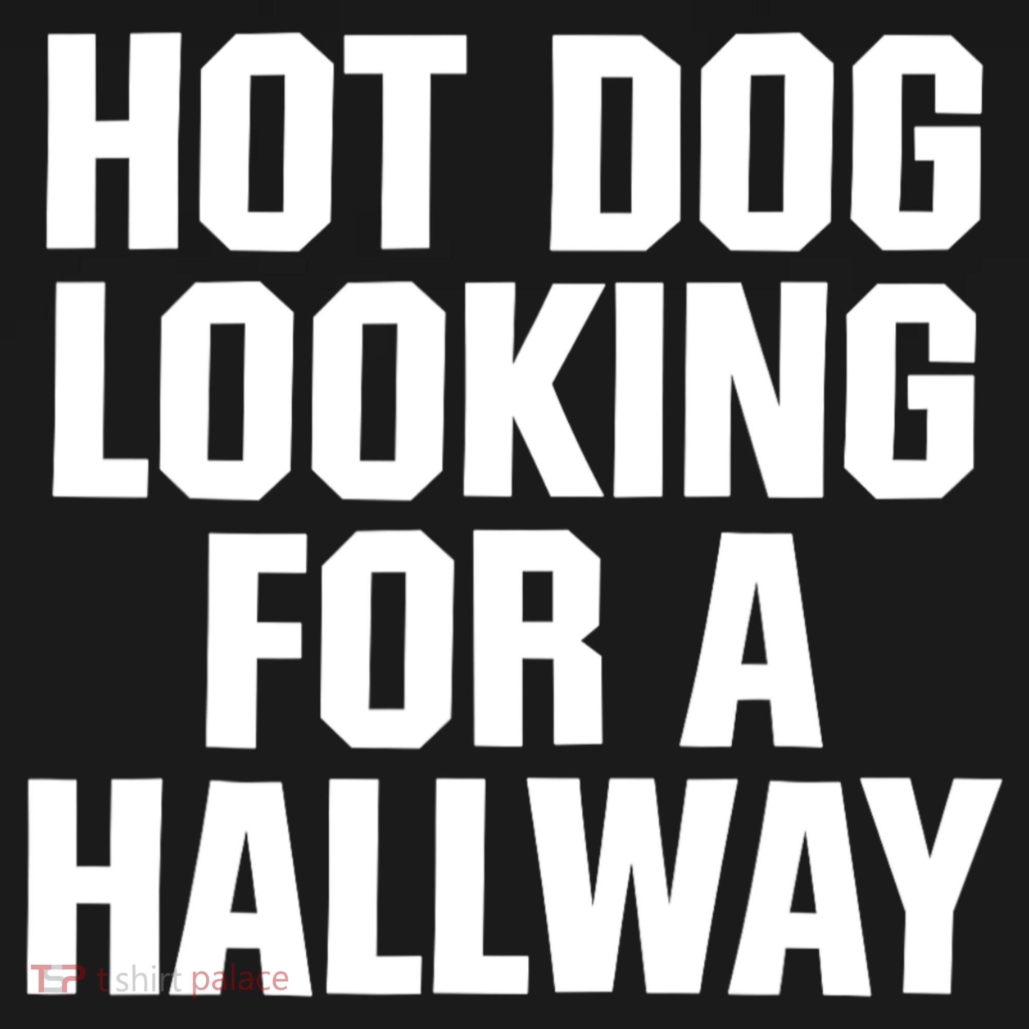 Hot Dog Looking For A Hallway Fast Food Funny Ornament