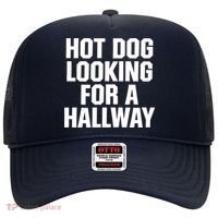 Hot Dog Looking For A Hallway Fast Food Funny Hat thumb 0