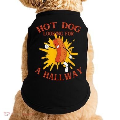 Hot Dog Looking For A Hallway Apparel Doggie Tank
