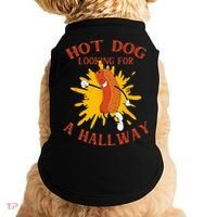 Hot Dog Looking For A Hallway Apparel Doggie Tank thumb 0