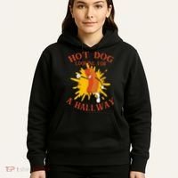 Hot Dog Looking For A Hallway Apparel Hoodie thumb 5