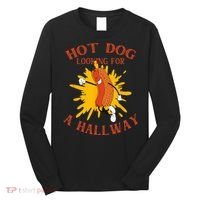 Hot Dog Looking For A Hallway Apparel Long Sleeve Shirt thumb 0