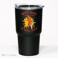 Hot Dog Looking For A Hallway Apparel Tumbler thumb 0