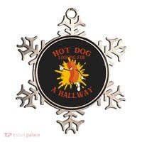 Hot Dog Looking For A Hallway Apparel Ornament thumb 0