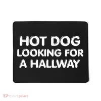 Hot Dog Looking For a Hallway Funny Mousepad thumb 0