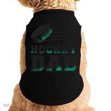 Hockey Dad Logo Doggie Tank