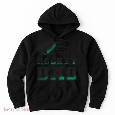 Hockey Dad Logo Hoodie