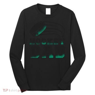 Hockey Dad Logo Long Sleeve Shirt