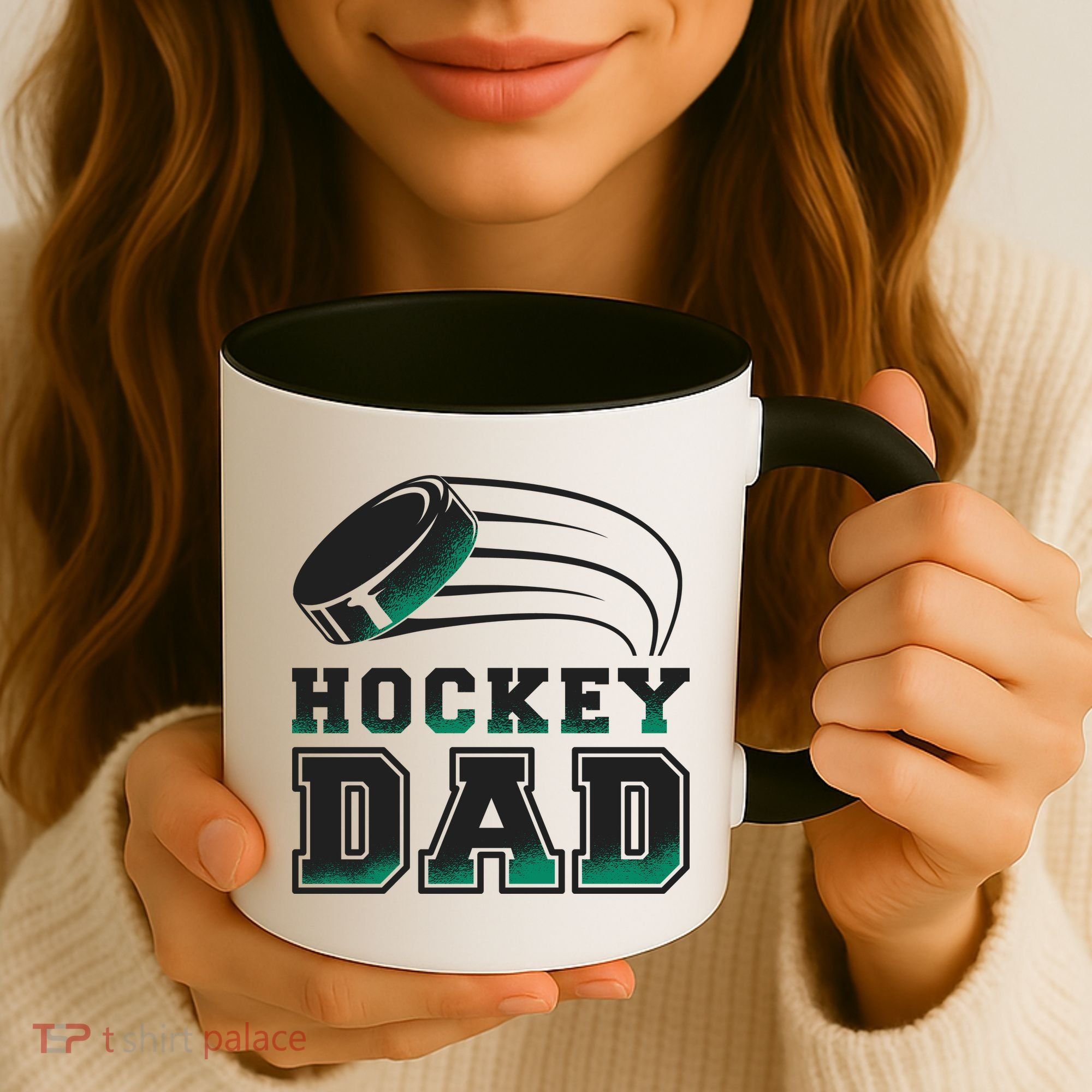 Hockey Dad Logo Coffee Mug