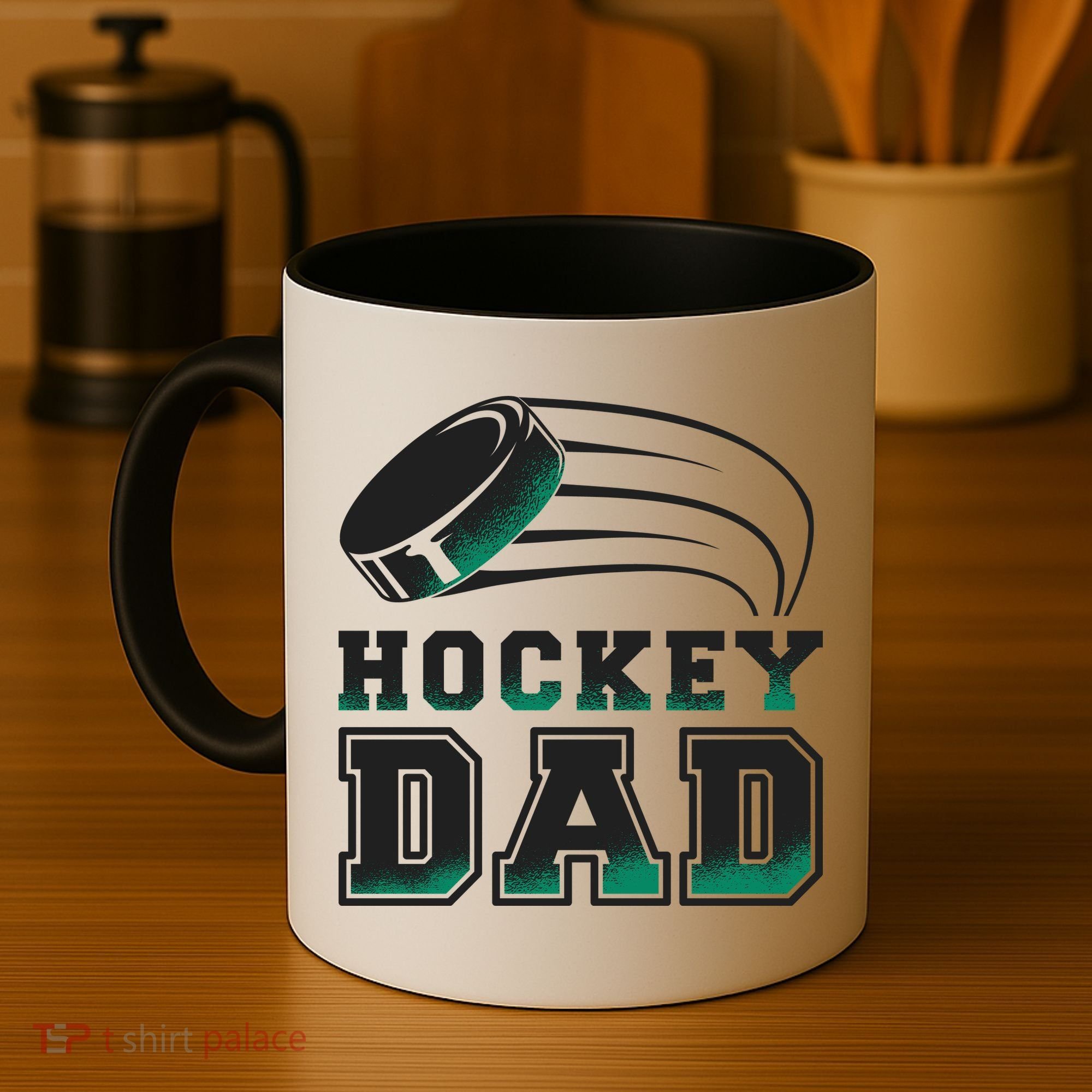 Hockey Dad Logo Coffee Mug
