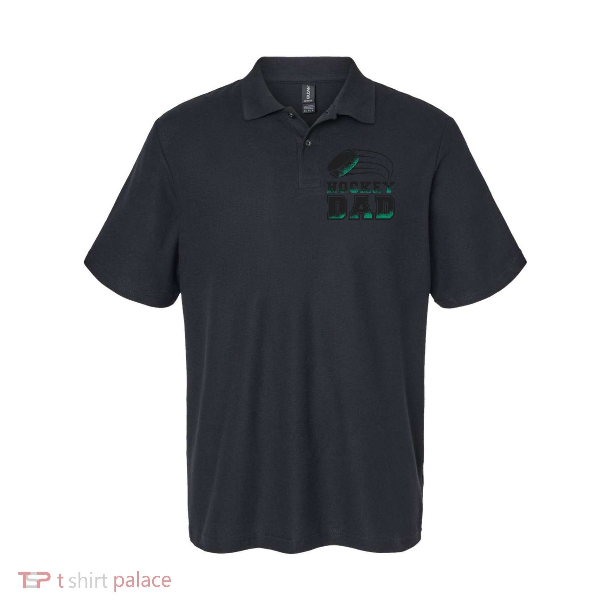 Hockey Dad Logo Polo