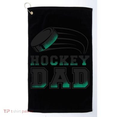 Hockey Dad Logo Golf Towel