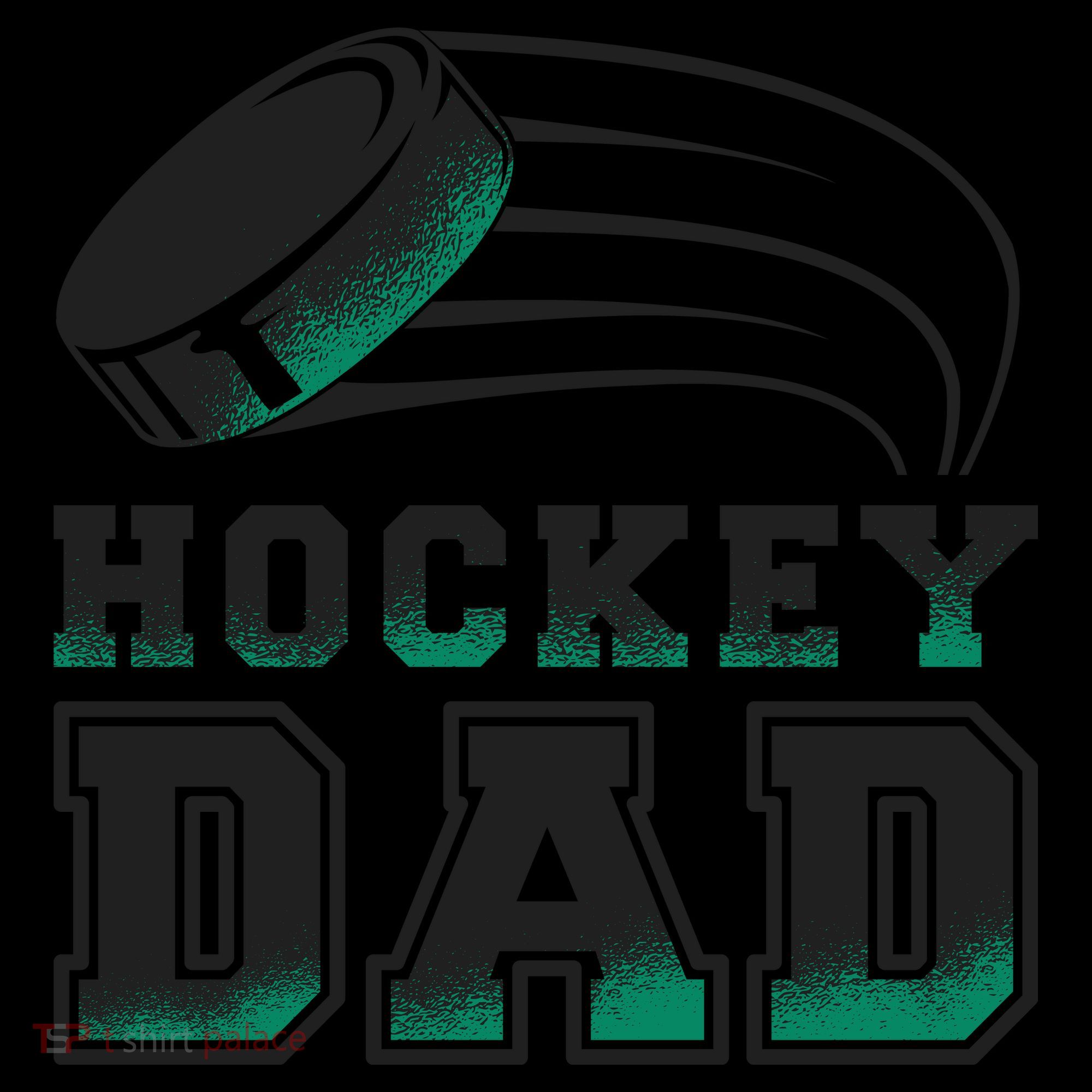 Hockey Dad Logo Visor