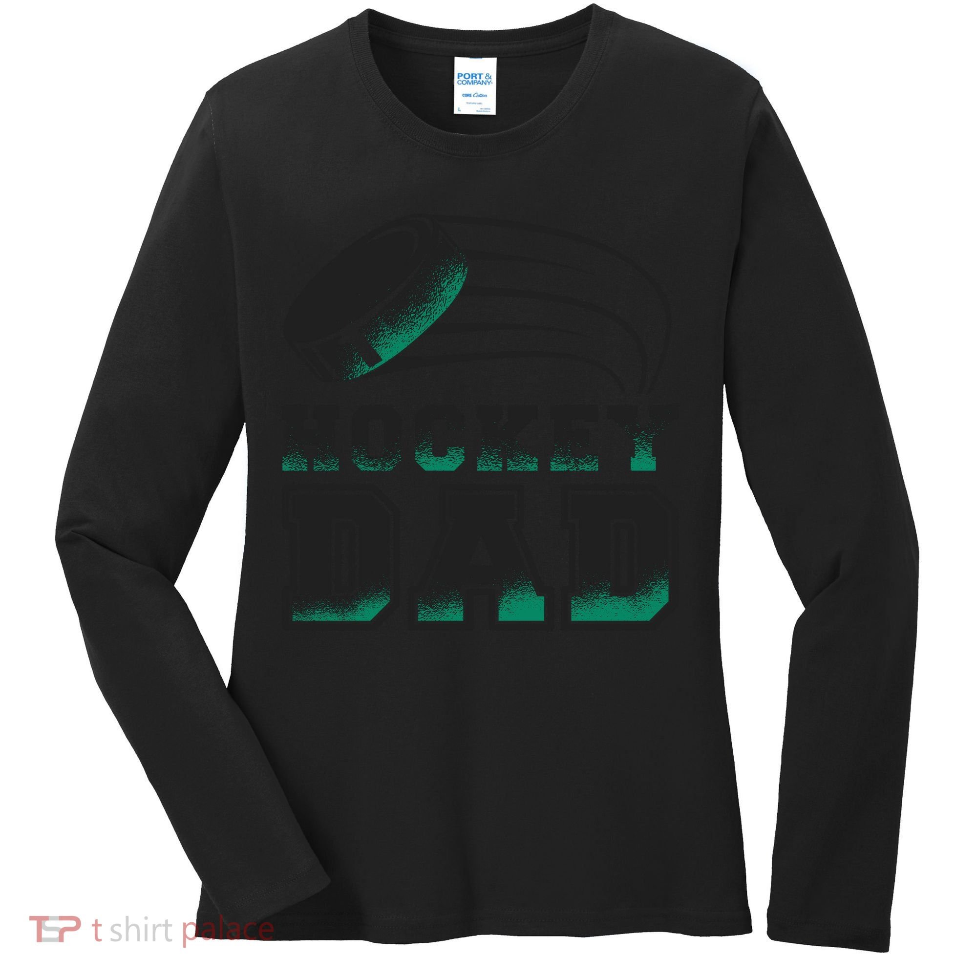 Hockey Dad Logo Women's Long Sleeve Shirt