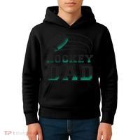 Hockey Dad Logo Kids Hoodie thumb 4