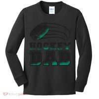Hockey Dad Logo Kids Long Sleeve Shirt thumb 0
