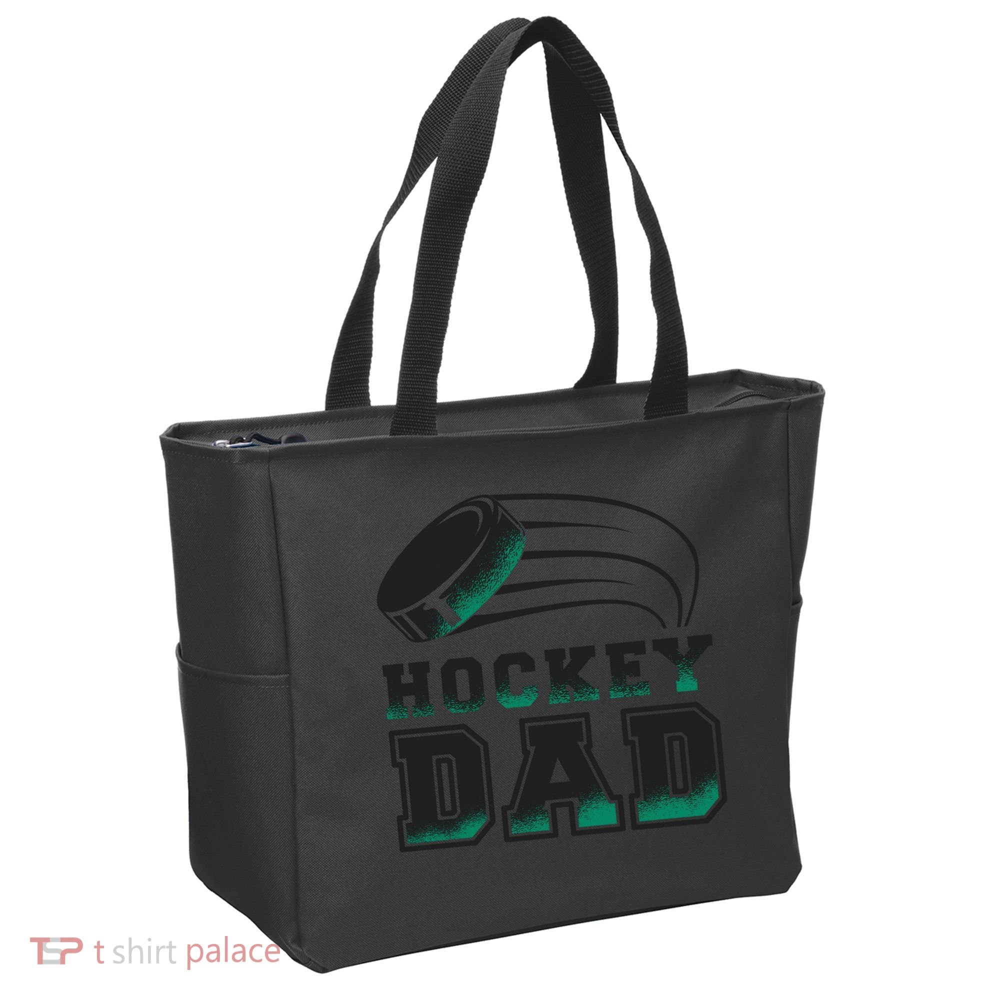 Hockey Dad Logo Tote Bag