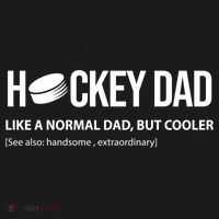 Hockey Dad Like A Normal Dad But Cooler Cute Gift Backpack thumb 2